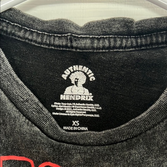 Jimi Hendrix Gray Kids T-Shirt - Picture 3 of 4